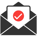 Email Delivery Icon | Email Marketing Companies Process