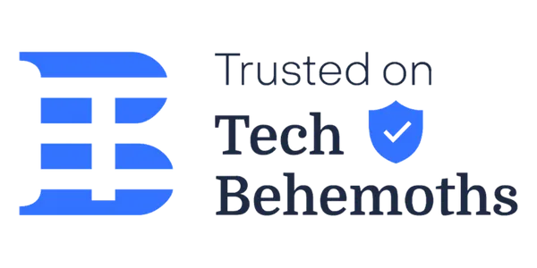 Trusted on Tech Behemoths logo